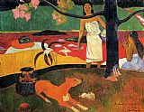 Paul Gauguin Tahitian Pastorals painting
